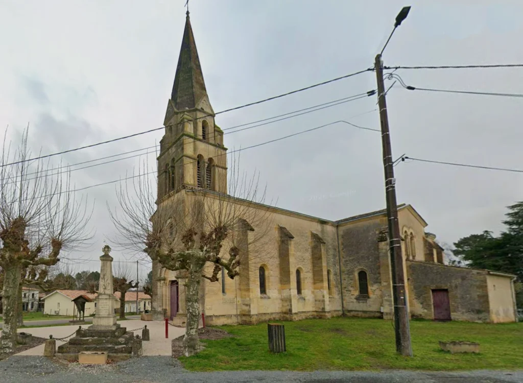 Eglise Saint-Martin à Guillos